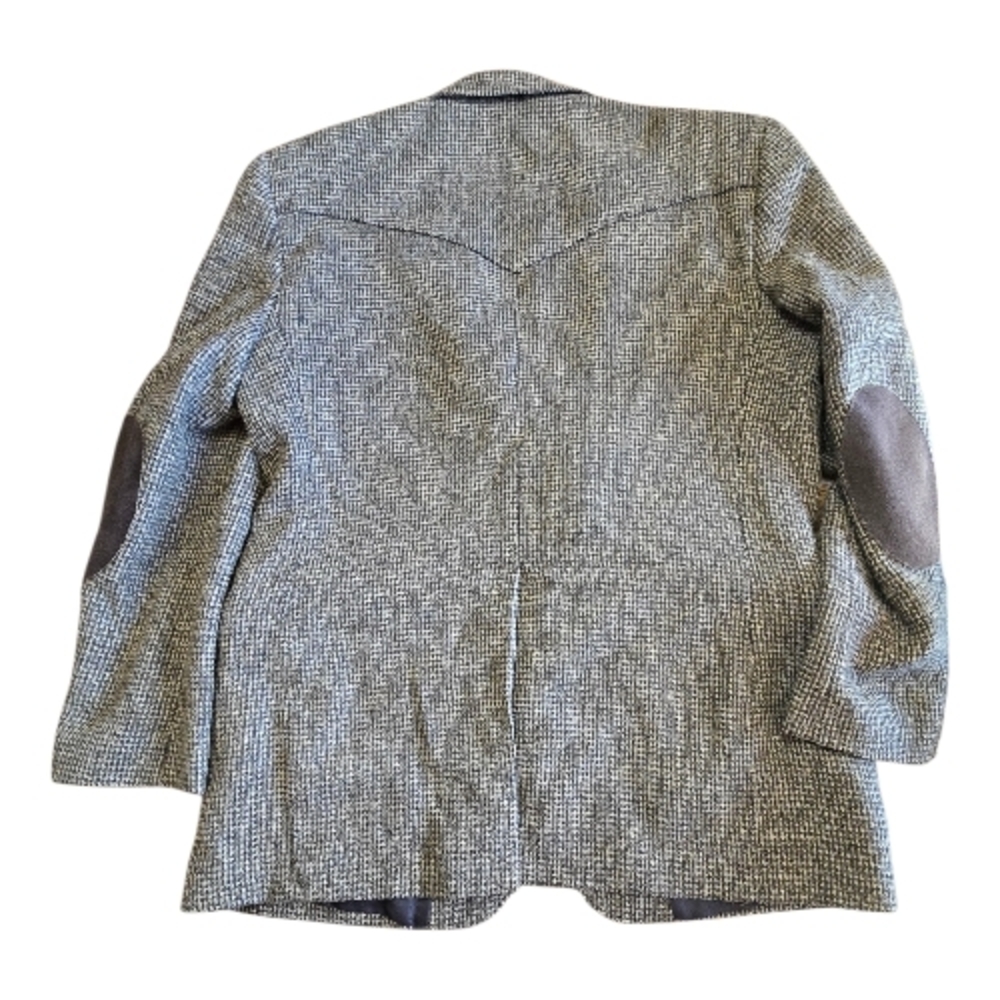 Taos County Western Wool Blazer Sz 42 - Picture 6 of 9